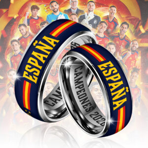 Spain National Team 2026 FIFA World Cup Champions Custom Alloy Ring - TANTN24365