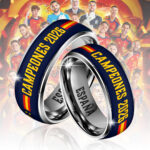 Spain National Team 2026 FIFA World Cup Champions Custom Alloy Ring – TANTN24366