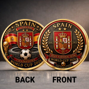Spain National Team 2026 FIFA World Cup Champions Commemorative Coin - TANTN24378