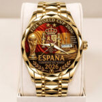 Spain National Team 2026 FIFA World Cup Champions Alloy Luxury Quartz Watch – TANTN24396