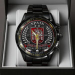 Spain National Team 2026 FIFA World Cup Champions Black Stainless Steel Watch – TANTN24401