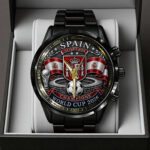 Spain National Team 2026 FIFA World Cup Champions Black Stainless Steel Watch – TANTN24402