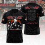 Mötley Crüe Tour 2026 3D Apparel – TANTN24434
