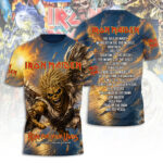 Iron Maiden Tour 2026 3D Apparel – TANTN24459