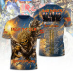 Iron Maiden Tour 2026 3D Apparel – TANTN24460