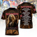 Iron Maiden Tour 2026 3D Apparel – TANTN24461