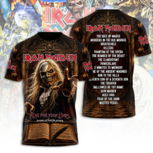 Iron Maiden Tour 2026 3D Apparel - TANTN24461
