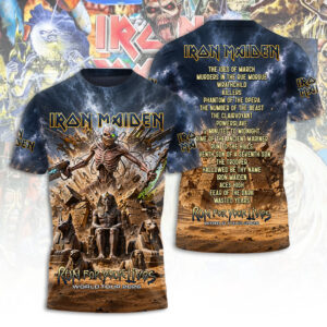 Iron Maiden Tour 2026 3D Apparel - TANTN24521