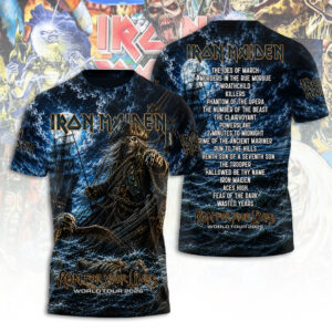 Iron Maiden Tour 2026 3D Apparel - TANTN24523