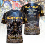 Iron Maiden Tour 2026 3D Apparel – TANTN24525