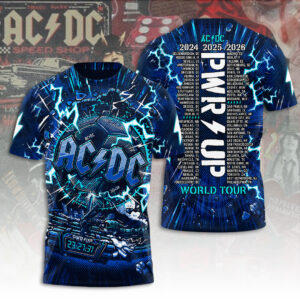 AC/DC World Tour 2026 3D Apparel - TANTN24544
