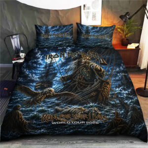 Iron Maiden Tour 2026 3-Piece Duvet Bedding Set - TANTN24570
