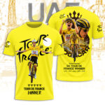 Tadej Pogacar Tour de France Winner 2026 3D Apparel – TANTN24616
