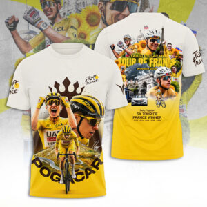 Tadej Pogacar Tour de France Winner 2026 3D Apparel - TANTN24590