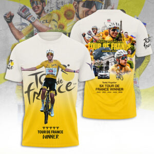 Tadej Pogacar Tour de France Winner 2026 3D Apparel - TANTN24618
