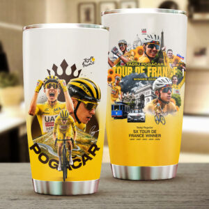 Tadej Pogacar Tour de France Winner 2026 Tumbler Cup - TANTN24591