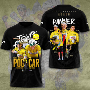 Tadej Pogacar 2026 Tour de France Champion 3D Apparel - GNE7848