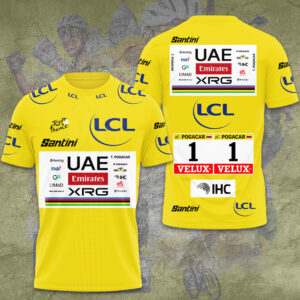 Tadej Pogacar 2026 Tour de France Winner 3D Apparel - GNE7862