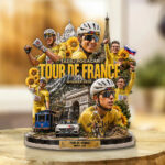 Tadej Pogacar 2026 Tour de France Champion Custom Shape Acrylic Plaque – GNE7849