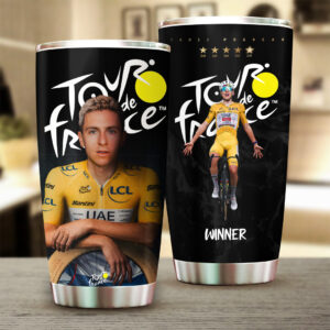 Tadej Pogacar 2026 Tour de France Winner Tumbler Cup - GNE7865