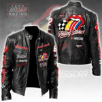 The Rolling Stones x NASCAR Motorcycle Leather Jacket – TANTN24267