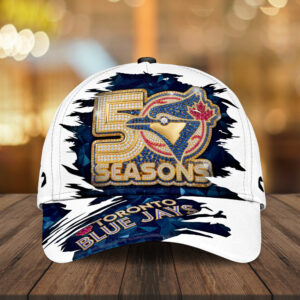 Toronto Blue Jays 50th Anniversary Classic Cap - GNE7526