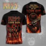KISS Lovegun 50th Anniversary 3D Apparel – TMTHU7835