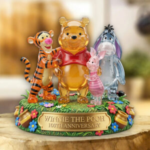 Winnie-the-Pooh 100th Anniversary Custom Shape Acrylic Plaque - TMTHU7242
