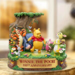 Winnie-the-Pooh 100th Anniversary Custom Shape Acrylic Plaque – TMTHU7441