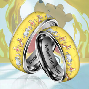 Winnie-the-Pooh 100th Anniversary Custom Alloy Ring - TMTHU7673