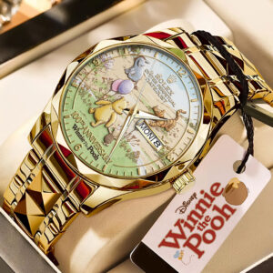 Winnie-the-Pooh 100th Anniversary Alloy Luxury Quartz Watch - TMTHU7591