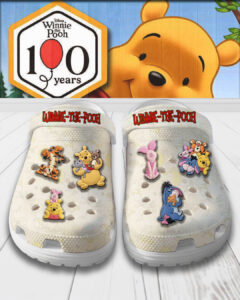 Winnie-the-Pooh 100th Anniversary Custom Clogs - TMTHU7414