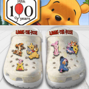 Winnie-the-Pooh 100th Anniversary Custom Clogs - TMTHU7414