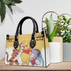 Winnie-the-Pooh 100th Anniversary Leather HandBag - TMTHU7891