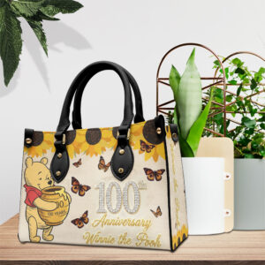 Winnie-the-Pooh 100th Anniversary Leather HandBag - TMTHU7779