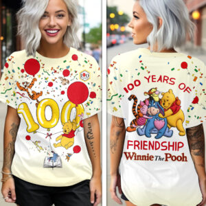 Winnie-the-Pooh 100th Anniversary 3D Apparel - HOATT19816