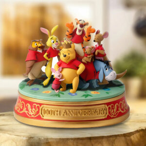 Winnie-the-Pooh 100th Anniversary Custom Shape Acrylic Plaque - TMTHU7589