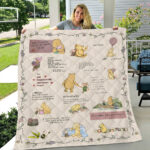 Winnie-the-Pooh Quilt Blanket – TMTHU7729