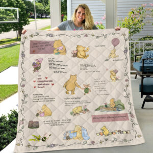 Winnie-the-Pooh Quilt Blanket - TMTHU7729