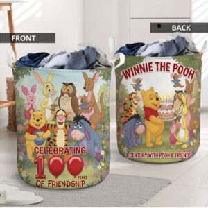 Winnie-the-Pooh 100th Anniversary Laundry Basket - TMTHU7402