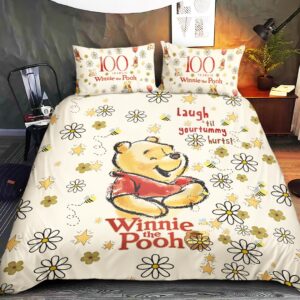 Winnie-the-Pooh 100th Anniversary 3-Piece Duvet Bedding Set - HOATT19566