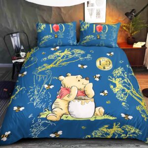 Winnie-the-Pooh 100th Anniversary 3-Piece Duvet Bedding Set - HOATT19567