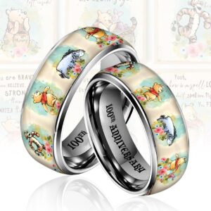 Winnie-the-Pooh 100th Anniversary Custom Alloy Ring - HOATT19818