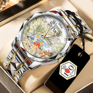 Winnie-the-Pooh 100th Anniversary Alloy Luxury Quartz Watch - GNE7840