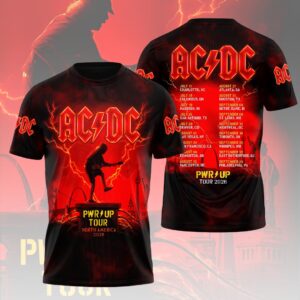 AC/DC World Tour 2026 3D Apparel - HOATT20092