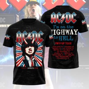 AC/DC World Tour 2026 3D Apparel - HOATT20095