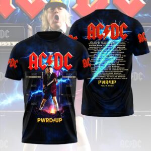 AC/DC World Tour 2026 3D Apparel - HOATT20093