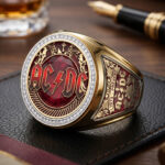 AC/DC 3D Engraved Ring – TMTHU8057