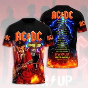 AC/DC World Tour 2026 3D Apparel - HOATT20099