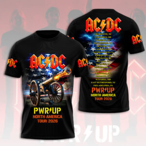 AC/DC World Tour 2026 3D Apparel - HOATT20100